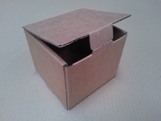 PBK0 Kraft Postal Box (105 x 105 x 90mm) - 100 Pack